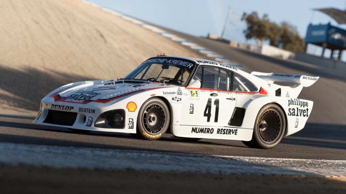 The Porsche 935 K3 that won at Le Mans in 1979