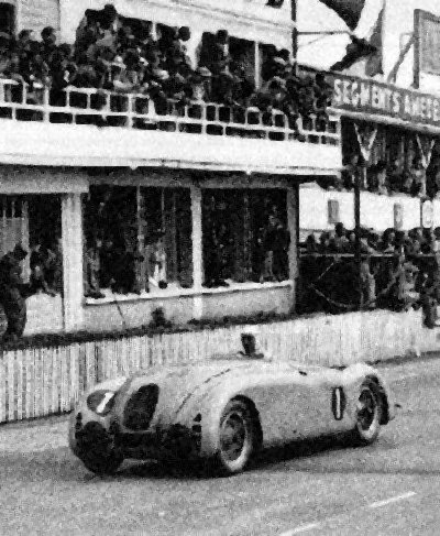 1937 winning Bugatti