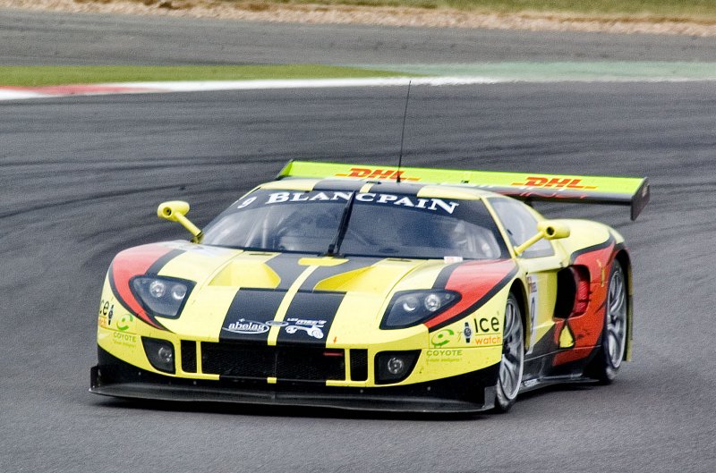 Ford GT in GT1 at Silverstone, 2011
