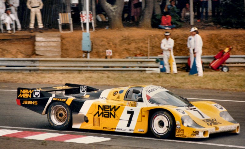 Joest Porsche on its way to victory