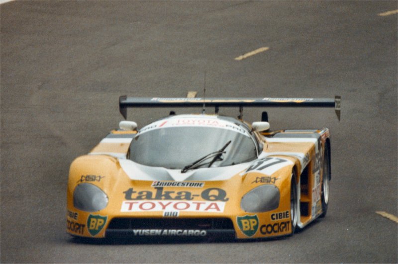 Toyota at Le Mans.