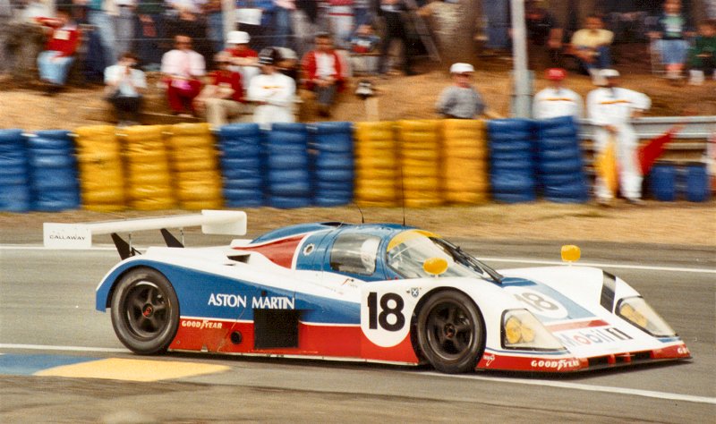 Aston AMR1 at Le Mans 1989