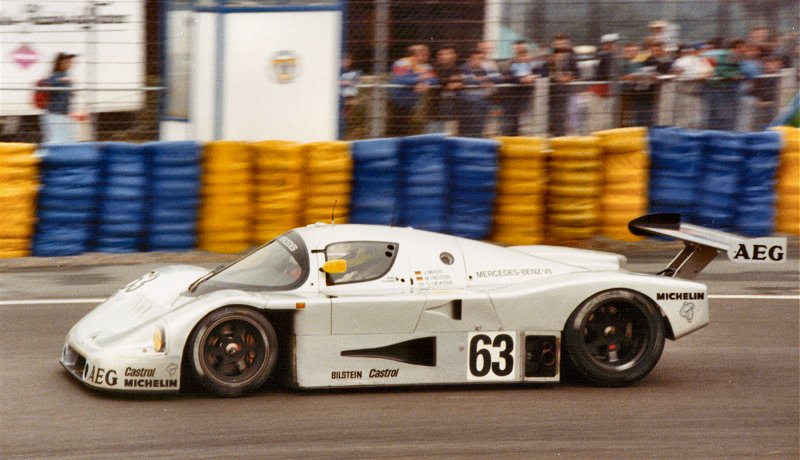 Sauber at Le Mans 1989