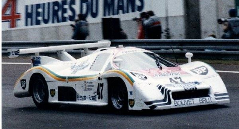 A late model Rondeau at Le Mans